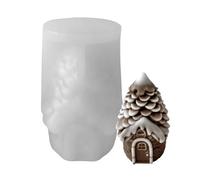 Christmas Candle Molds - Silicone Pine Candle Molds | Xmass Mould For Epoxy Resin Soap Plaster Art Planners Holiday Lovers Art Teachers Workshops