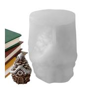 Christmas Candle Molds Silicone,Pine Cone House Silicone Moulds | Home Decor Cement Moulds | for Soap Cement Plaster Party Planners Art Teachers Holiday Enthusiasts Creative Hobbyists Home Crafting