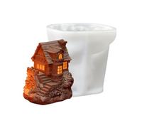 Christmas Candle Mould - 3D Craft Decoration for Epoxy Moulding | Silicone Mould for Home Creating - for Holiday Home Arts Crafts Cake Soap