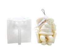 Christmas Candle Mould - Silicon Candle Mold | Resin Lying on The Sofa Mould | Candle Soap Making Mold | Soap Casting Mould for Christmas