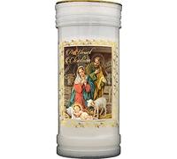 Christmas Candle Nativity Scene Holy Family Picture