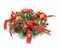 Christmas Candle Ring Wreath for Pillar Candle