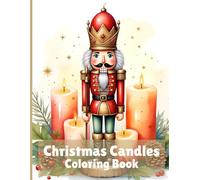Christmas Candles: Adult Coloring Book (Woodland Christmas)