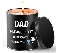 Christmas Candles Gifts for Dad from Daughter Son, Funny Scented Candles Dad Christmas Unique Gifts for Men Grandpa,Fathers Day Presents for Men on Christmas Birthday Fathers Day