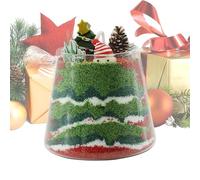 Christmas Candles, Winter Christmas Tree Wax Candles, Pack of 14, Scented Craft Set with Natural Wax for Indoor and Outdoor Use, Home, Holidays, Season, Valentine's Day