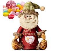 Christmas Candy Bag - 28cm Sweet Bags Empty, Christmas Party Supply, Cute Doll Goody Bag, Home Decoration, Adorable Reusable Christmass Treat Fabric Wrapping Bags For Holiday, Wrappings