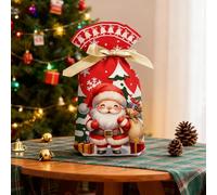 Christmas Candy Bag Ribbon Drawstring Bag Peaceful Rabbit Bag Gift Packaging 50PCS Shopping From China Cross-Border Bag