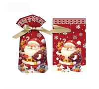 Christmas Candy Bag Ribbon Drawstring Bag Peaceful Rabbit Bag Gift Packaging China From Shopping Cross-Border 50PCS Bag