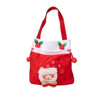 Christmas Candy Bag Small Christmas Candy Drawstring Bag Reusable Storage Pouch for Jelly Lollipops Chocolate Toys During Preschool Classroom Community School