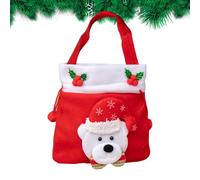 Christmas Candy Bag,Winter Holiday Pouch,Christmas Candy Wrapping Drawstring Bag | for Chocolate Toys Jelly Lollipops Preschool School Home Community Gathering