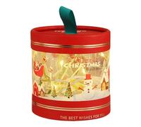 Christmas Candy Boxes, Christmas Candy Boxes, Christmas Candy Boxes Brighten Up the Favor Box - Small Round Wedding Favour Boxes with String