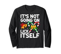 Christmas Candy Cane It's Not Going to Lick Itself Long Sleeve T-Shirt