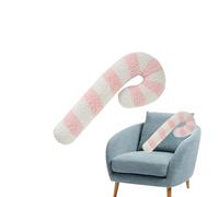 Christmas Candy Cane Pillow, 35cm/53cm Pink Soft Christmas Candy Throw Pillows, Reusable Sweet Pillow Plush, Candys Cane Plush Pillows Decorative Cushion For Home Living Room Bedroom Sofa Couch