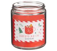 Christmas Candy Cane Scented Candle - Red - Ignite Some Holiday Spirit in Your Home with This Christmas Candy Cane Scented Candle.