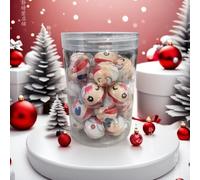 Christmas candy gifts,marshmallow,gummies,desserts,healthy and nutritious snacks,party gift,snack foods,sweets,ready-to-eat snacks,delicious candy gifts (Style B,3boxes (90pcs))