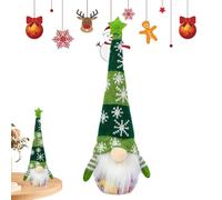 Christmas Candy Jar - Gnomes Doll Christmas Decor with Candy Box | Reusable Containers for Holiday Snacks Chocolates Family Entryway Bar Kitchen Shelf Mantel Office Bedroom