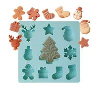 Christmas Candy Molds,10 Cavity Silicone Chocolate Molds - For Making Chocolate - For Dessert Decoration For Bakers And Party Dessert Lovers