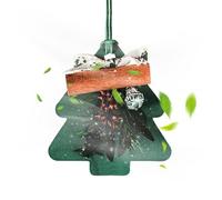 Christmas Car Air Freshener, Car Air Freshener, Portable Air Freshener with Plants, Small Car Air Freshener Diffuser, Colorful Home Decoration for Closet, Bathroom