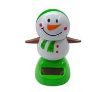 Christmas Car Dashboard Decorations | Cute Solar Powered Dancing Toy | Car Swinging Dancing Toy, Car Interior Decoration, Santa Claus, Snowman, Reindeer, Angel