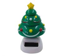 Christmas Car Dashboard Decorations,Solar Powered Dancing Toys for Car,Christmas Solar Power Dancing Figures,Swinging Dancings Toy, Interior Decoration,Elf, Snowman, Reindeer, Xmas Tree (Xmas Tree)