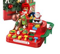 Christmas Car Track, Interactive Educational Construction Racing Game, Play Set Kids Sliding Toy Car, for Family Kids Boys Girls Children Daughter Son