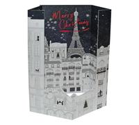 Christmas Card 3D Expanding Greeting Card with Envelope. UK Cards designs by Sarah Curedale (Paris 4032)