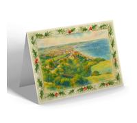 CHRISTMAS CARD - A Peep at Ramsey (a) - Vintage Art Style