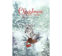 Christmas Card Address Book: 10-Year Christmas Card Address Book and Tracker, Alphabetical Logbook Organizer for Keeping Track of Xmas Greeting Cards ... Watercolor Deer Snowy Woodland Hardcover