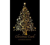Christmas card address book: Address book and record for sent and received Christmas cards. holiday card mailing tracker gift