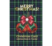 Christmas Card Address Book and Tracker: Track Sent & Received Cards, organizer for christmas greetings - for 10 years
