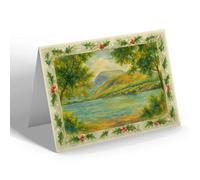 CHRISTMAS CARD - Ben Nevis, Fort William - Vintage Art Style