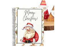 Christmas Card Book 21x14cm Funny Christmas Tree Spiral Bound Booklet