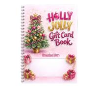 Christmas Card Book for Kids 8.2x5.9 Inch Spiral Bound Postcard Booklet | Christmas Greeting Card Book for Adults Teens Kids Family Friends Students