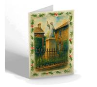 CHRISTMAS CARD - Daniel Rowland's Memorial & Chapel - Vintage Art Style