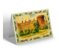 CHRISTMAS CARD - Dublin. The Chapel Royal - Vintage Art Style