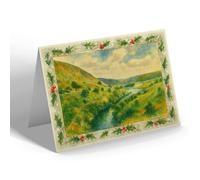 CHRISTMAS CARD - Elan Valley (a) - Vintage Art Style