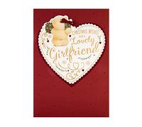 Christmas Card for Girlfriend from Hallmark - Cute Forever Friends Design