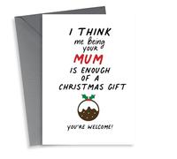 Christmas card for your son or daughter, to let them know how lucky they are