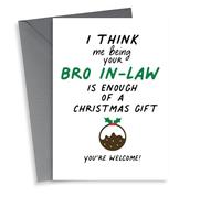 Christmas Card from Bro in-law to let your them know how lucky they are