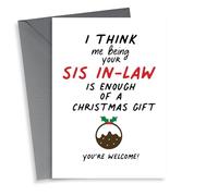 Christmas Card from Sis in-law to let them know how lucky they are