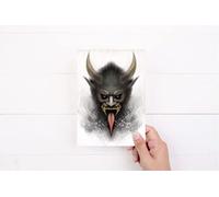 Christmas Card | Krampus Christmas Card | Yule Card