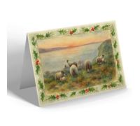 CHRISTMAS CARD - Loch Lomond, Looking South - Vintage Art Style