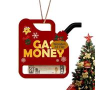 Christmas Card Money Holders for Cash 2D Wooden Storage Clips for Parties