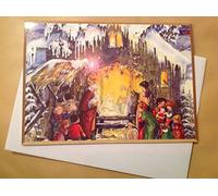 Christmas Card Nativity 99557 Richard Sellmer Christmas Card 12 x 17 cm with Envelope