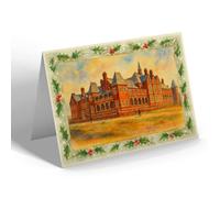 CHRISTMAS CARD - Rhyl. The Royal Alexandra Hospital - Vintage Art Style