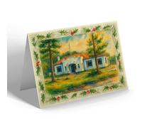 CHRISTMAS CARD - Rob Roy Road House, Aberfoyle (a) - Vintage Art Style