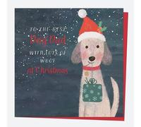 Christmas Card - Santa Paws - Best Dog Dad (33 4518)
