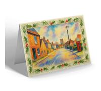 CHRISTMAS CARD - St Nicholas at Wade (b) - Vintage Art Style