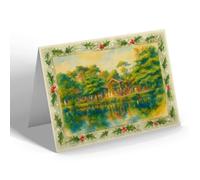 CHRISTMAS CARD - The Arboretum, Nottingham - Vintage Art Style