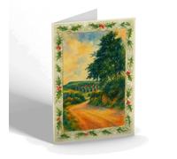 CHRISTMAS CARD - The Duke's Drive, Buxton - Vintage Art Style